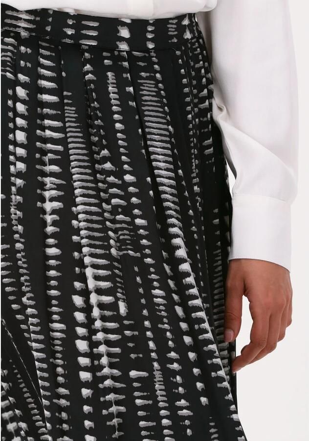 Simple Geweven Rok Zwart A-Lijn Black Dames - Foto 2