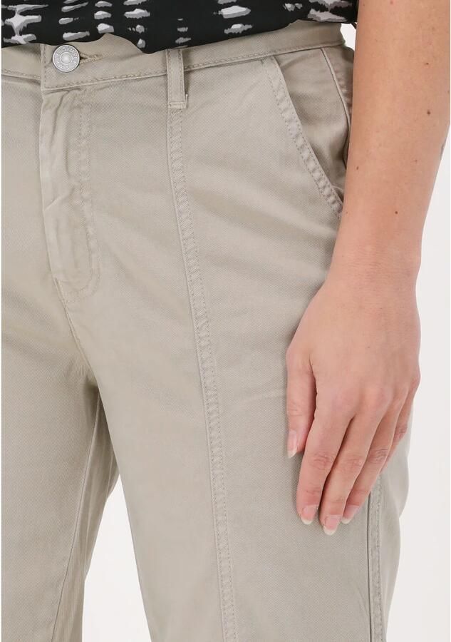SIMPLE Dames Broeken Woven Pants Hally Soft-ten-22-1 Zand - Foto 4