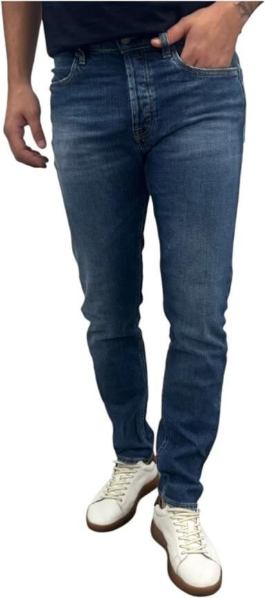 Siviglia Klassieke Denim Jeans voor Mannen Blue Heren