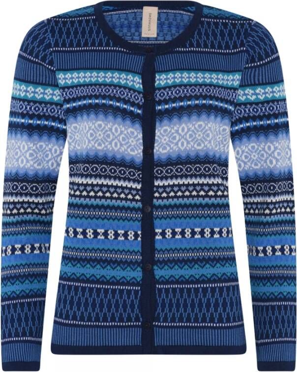 Skovhuus Cardigans Blauw Dames