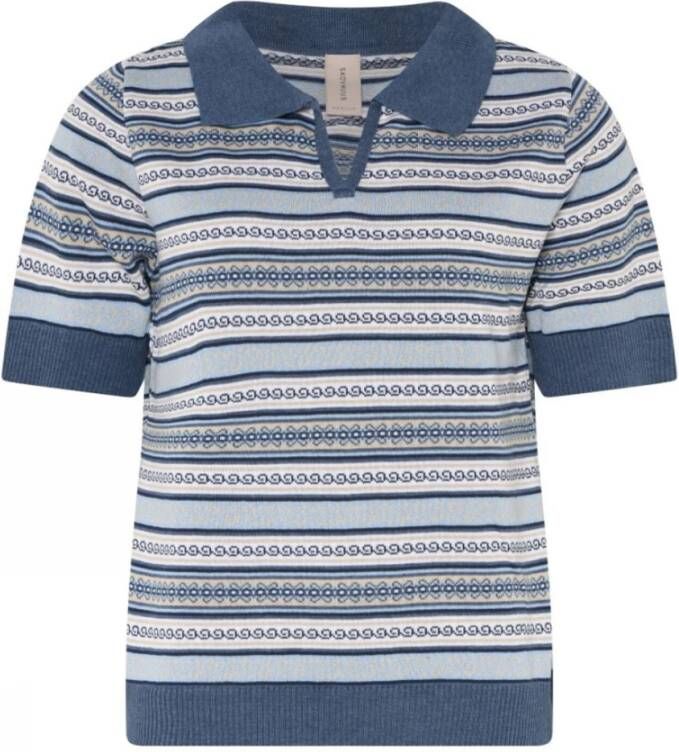 Skovhuus Polo Shirt Blauw Dames