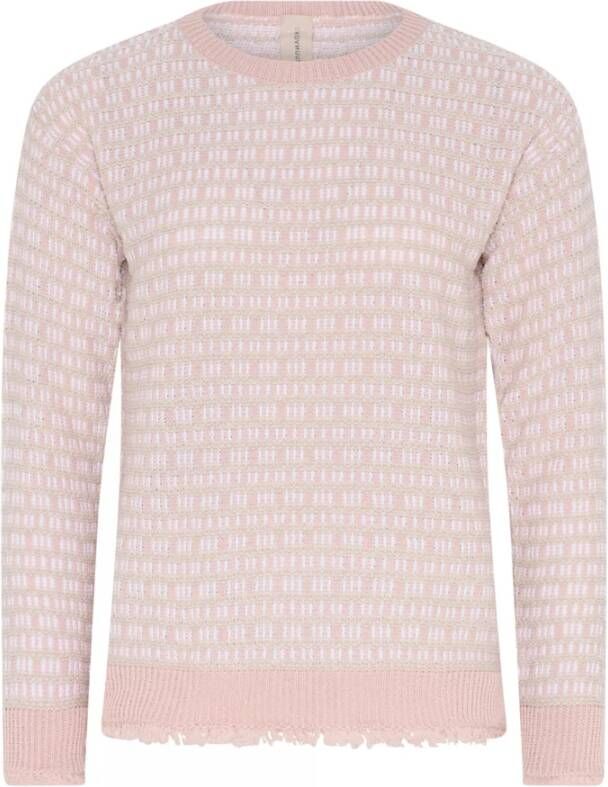 Skovhuus Round-neck Knitwear Roze Dames