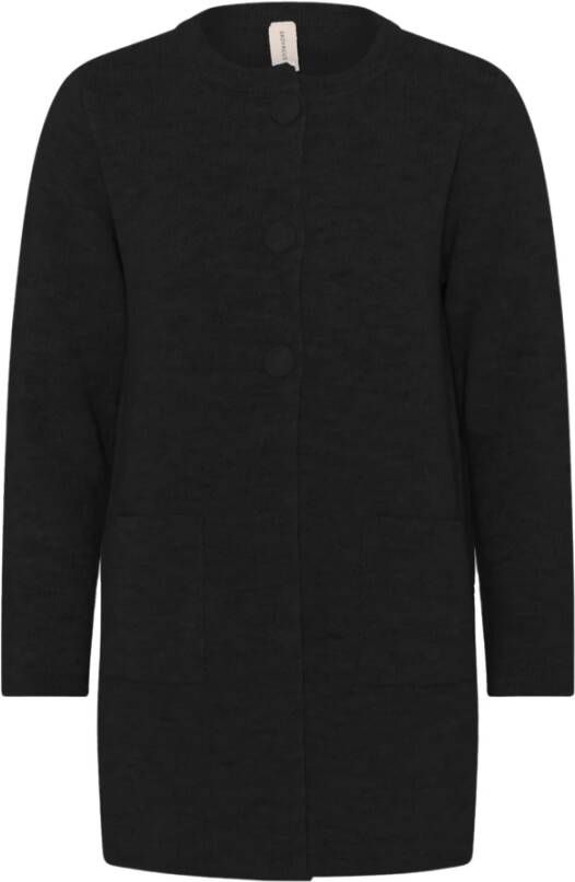 Skovhuus Round-neck Knitwear Zwart Dames