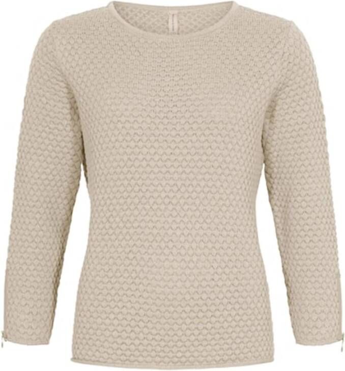 Skovhuus Stijlvolle Pullover Beige Dames