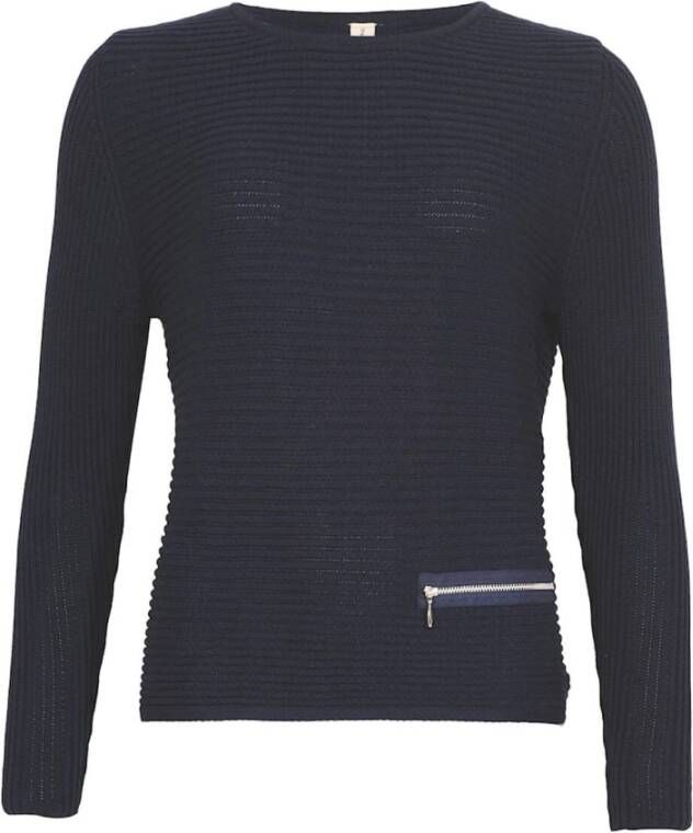 Skovhuus Stijlvolle Pullover Blauw Dames