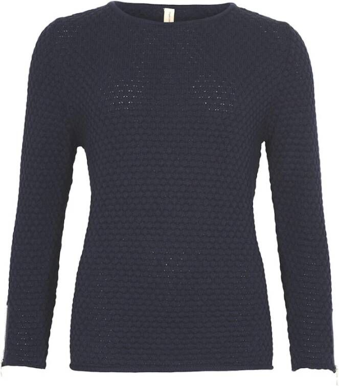 Skovhuus Stijlvolle Pullover Blauw Dames