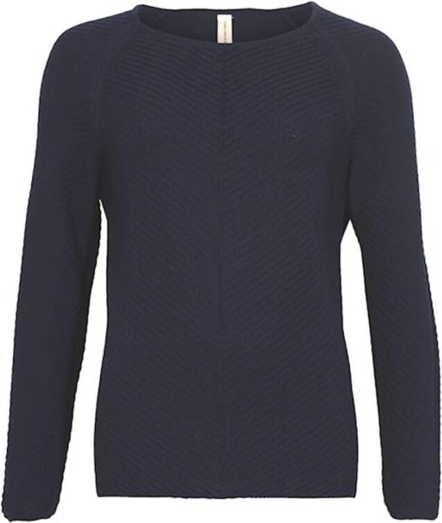 Skovhuus Stijlvolle Pullover Blauw Dames