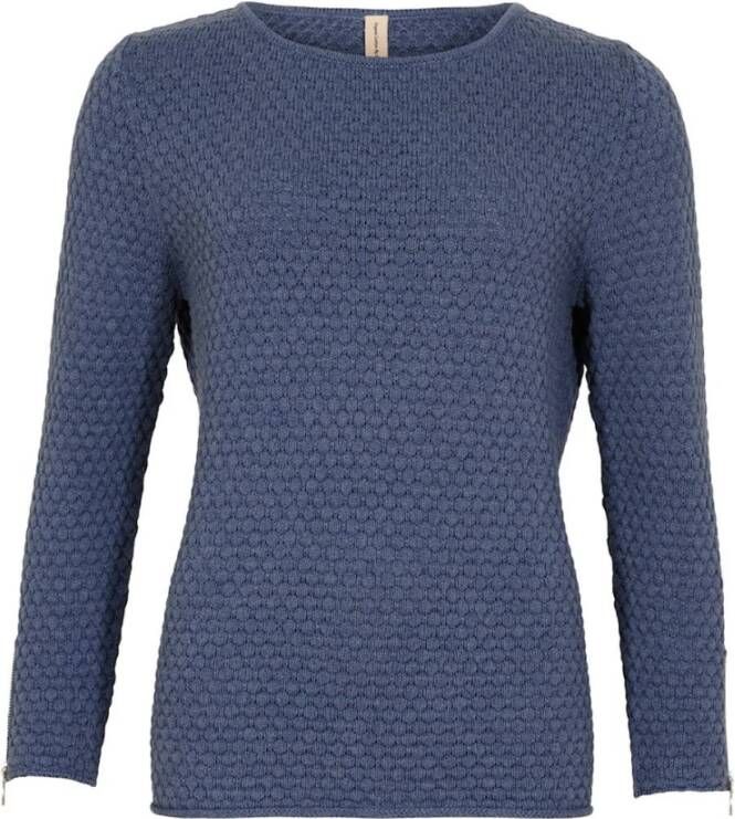 Skovhuus Stijlvolle Pullover Blauw Dames