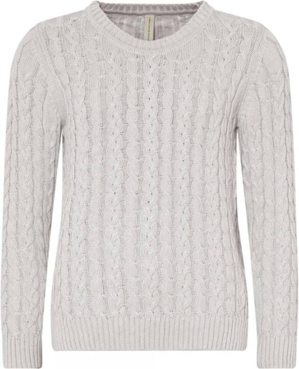 Skovhuus Trui met ronde hals Beige Dames