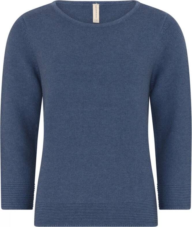 Skovhuus Trui met ronde hals Blauw Dames