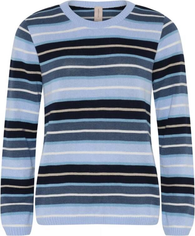 Skovhuus Trui met ronde hals Blauw Dames