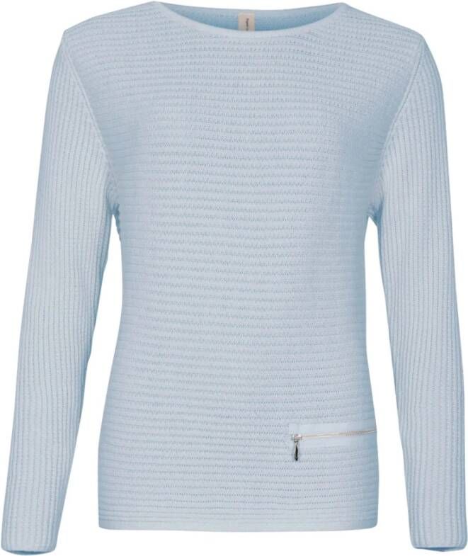Skovhuus Trui met ronde hals Blauw Dames