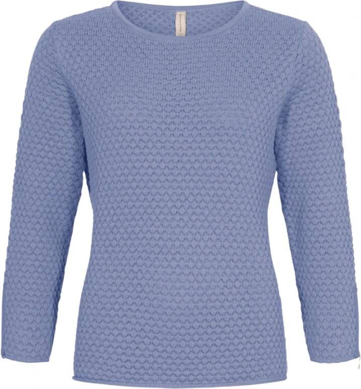 Skovhuus Trui met ronde hals Blauw Dames