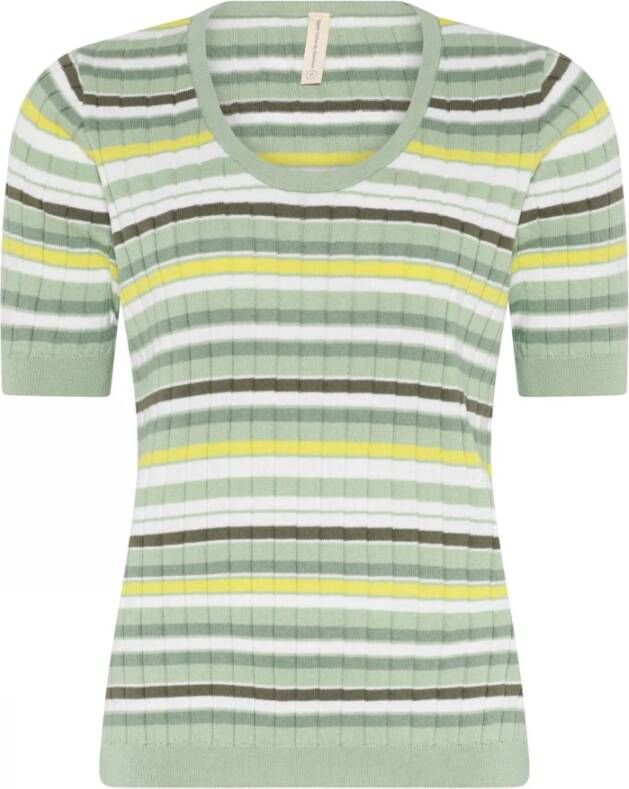 Skovhuus Trui met ronde hals Groen Dames