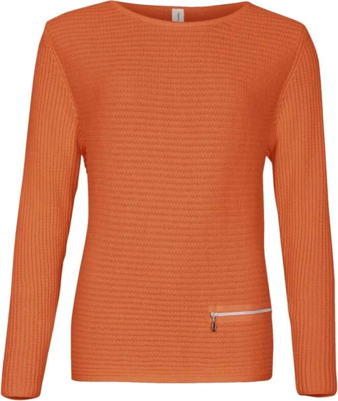 Skovhuus Trui met ronde hals Oranje Dames