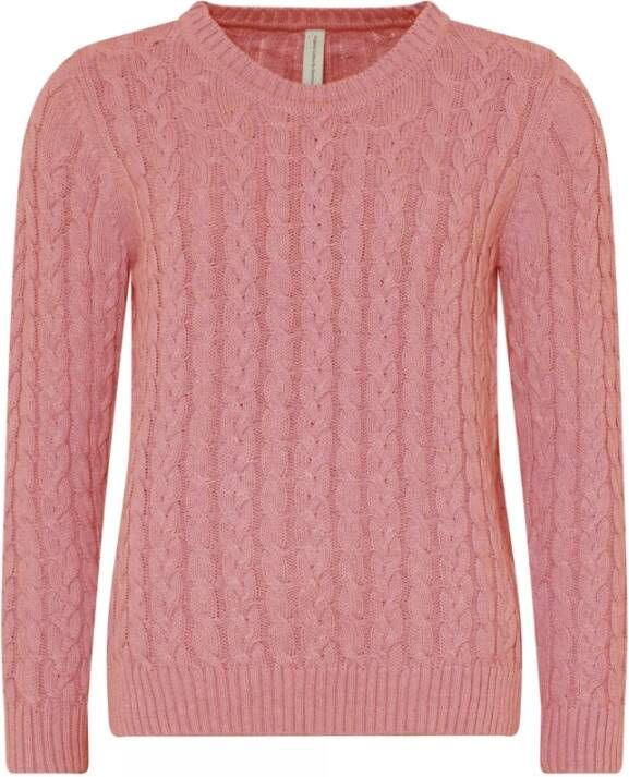 Skovhuus Trui met ronde hals Roze Dames