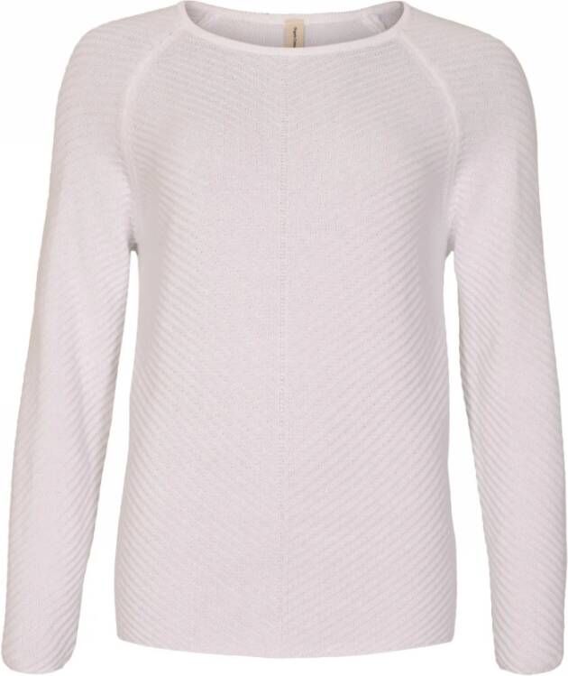 Skovhuus Trui met ronde hals White Dames