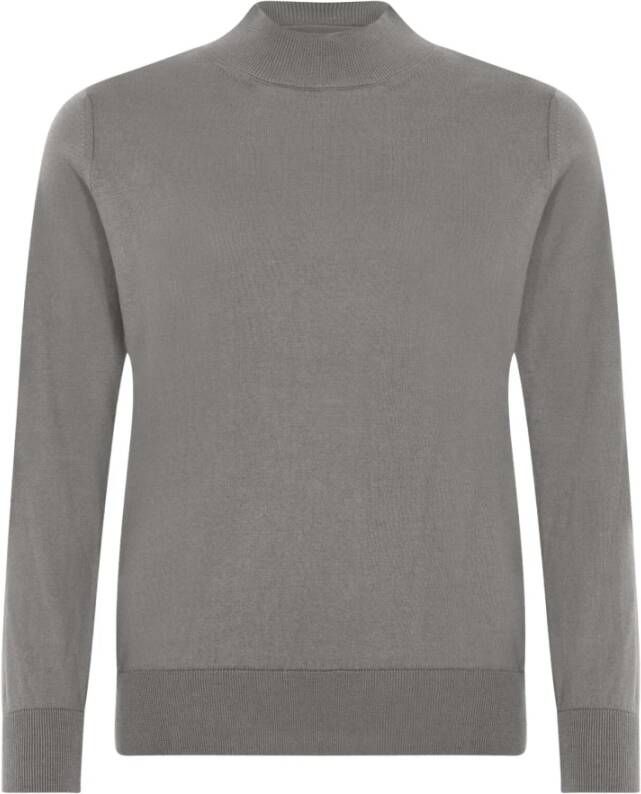 Skovhuus Gezellige Turtleneck Blouse Gray Dames