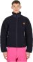 SKY High Farm Gerecyclede wollen sherpa fleece jas met sterrenquilting Blue Heren - Thumbnail 1