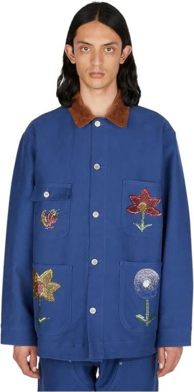 SKY High Farm Jackets Blauw Heren