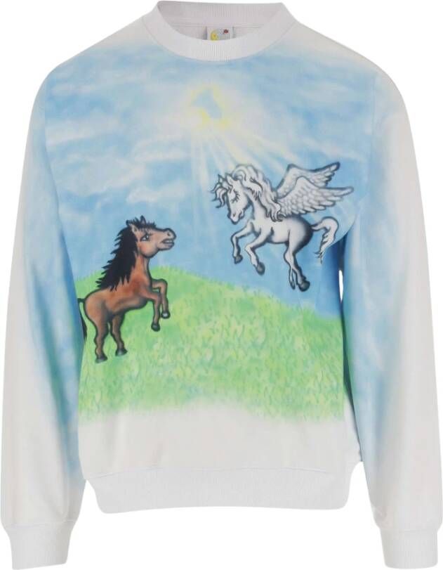 SKY High Farm Sweatshirt Grijs Heren