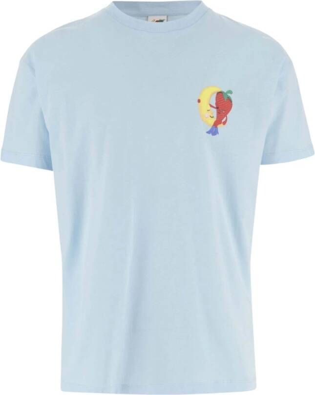SKY High Farm T-Shirts Blauw Heren