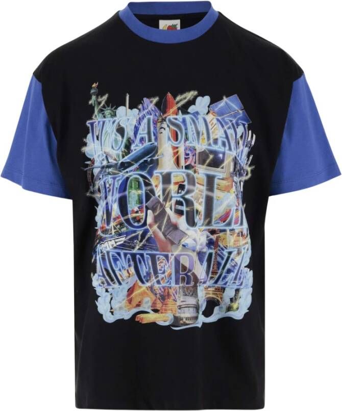 SKY High Farm T-Shirts Zwart Heren