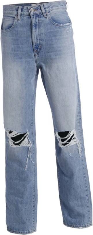 Slvrlake Straight Jeans Blauw Dames
