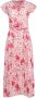 Smashed Lemon Jurk Maxi jurk met volants & bloem 23304 00-450 Roze Dames - Thumbnail 1