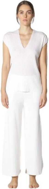 Sminfinity Geplooide vv top White Dames