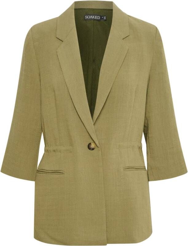 Soaked in Luxury Blazer met structuurmotief model 'Camile'