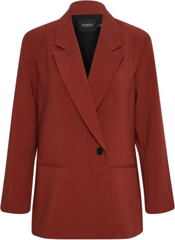 Soaked in Luxury Blazers Rood Dames