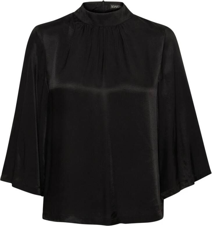 Soaked in Luxury Blouses Zwart Dames