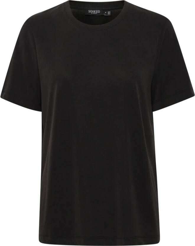 Soaked in Luxury Lose Fit Tee Top in Gebroken Wit White Dames