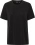 Soaked in Luxury Lose Fit Tee Top in Gebroken Wit White Dames - Thumbnail 1