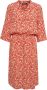 Soaked in Luxury Midi-jurk met tunnelkoord bij de taille model 'ZAYA' - Thumbnail 2