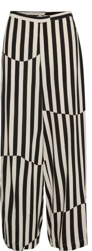 Soaked in Luxury Rechte broek Zwart Dames
