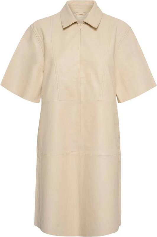 Soaked in Luxury Shirt Dresses Beige Dames