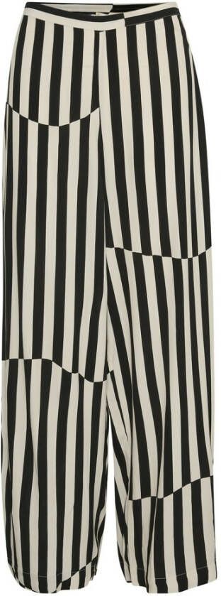 Soaked in Luxury Broek met streepmotief model 'Camia'