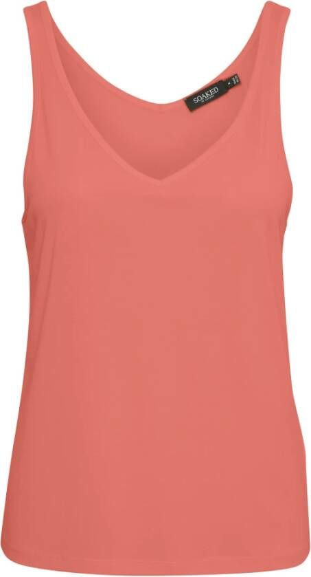 Soaked in Luxury SLColumbine Tank Top Roze Dames