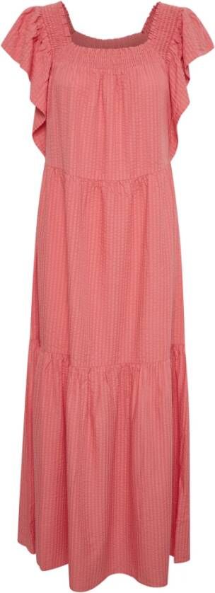 Soaked in Luxury SLDelphine Maxi Dress Roze Dames