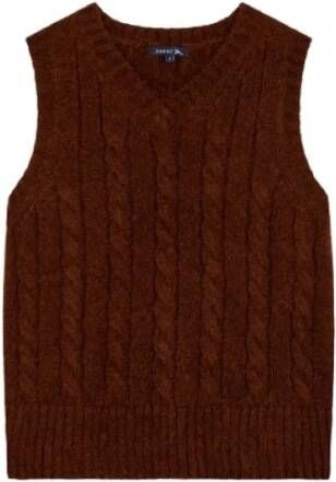 Soeur Sleeveless Knitwear Rood Dames