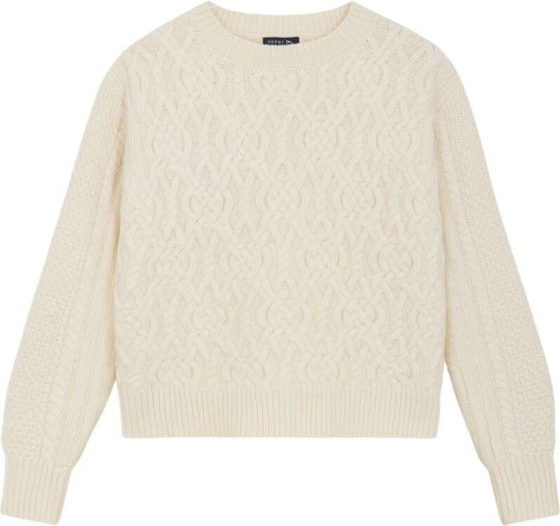 Soeur Trui met ronde hals Beige Dames