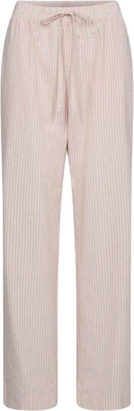 Sofie Schnoor Faded Rose Stripe Loszittende Broek Beige Dames