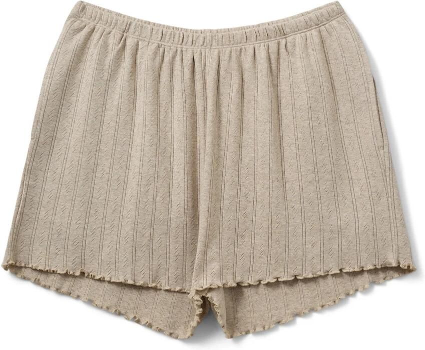 Sofie Schnoor Beige Melange Shorts & Knickers Beige Dames