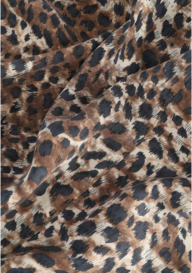 Sofie Schnoor Luipaardprint Mini Jurk Shirt Multicolor Dames