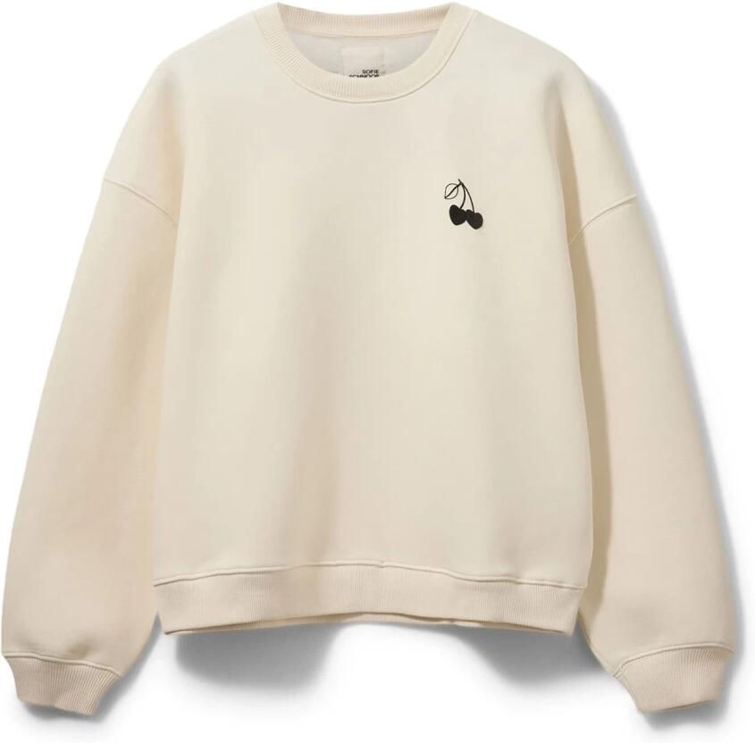 Sofie Schnoor Elisw Sweatshirt Off White Beige Dames
