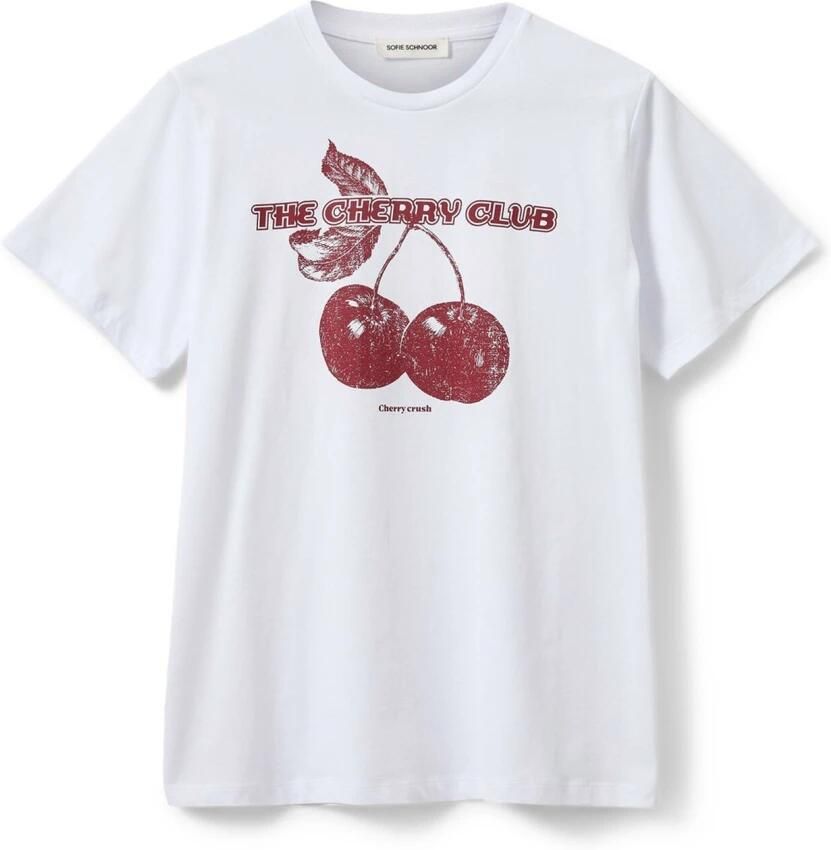 Sofie Schnoor Grafische Tee Snow White Red White Dames - Foto 4