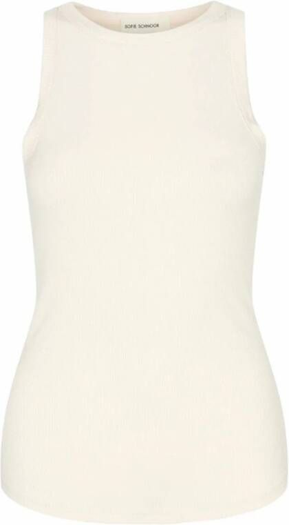 Sofie Schnoor Top zonder mouw Beige Dames