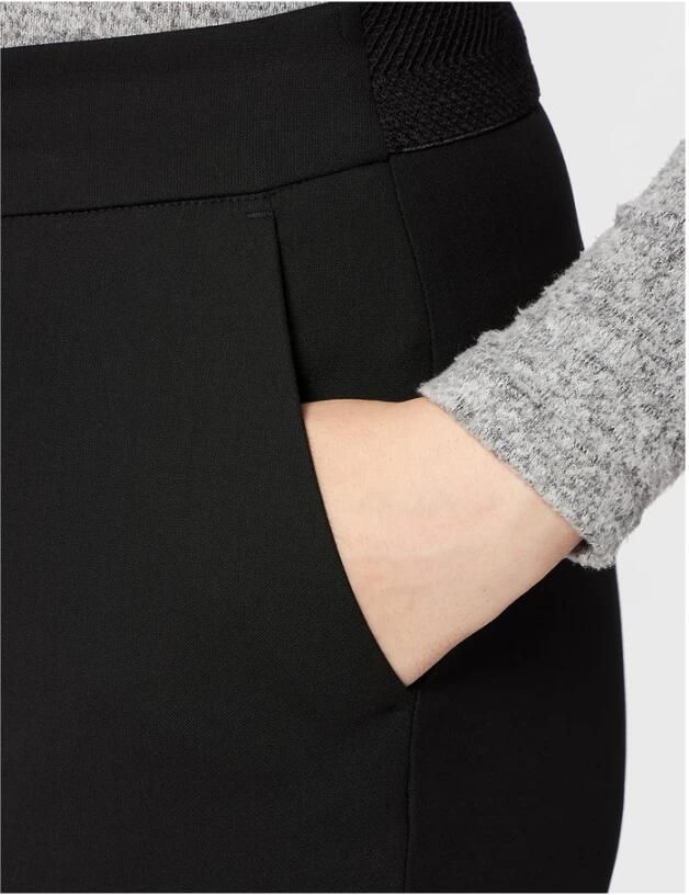 S.Oliver BLACK LABEL Regular fit cigarette pants met viscose model 'SUE' - Foto 4